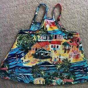 Colorful Tropical Kids Camisole